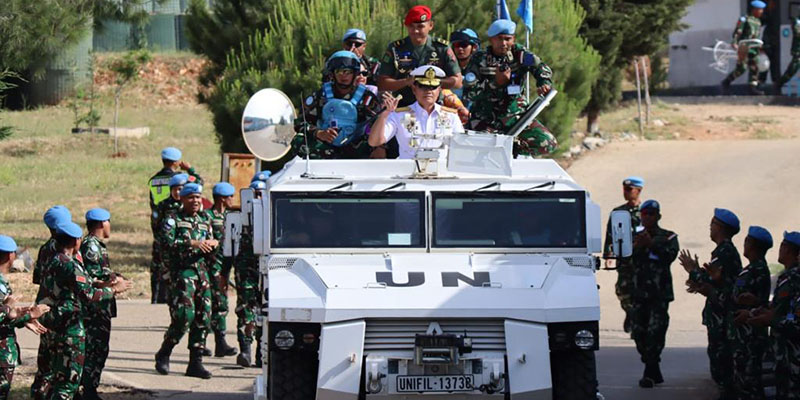 Panglima TNI Susul DPR RI Kunjungi Prajurit Perdamaian di Lebanon