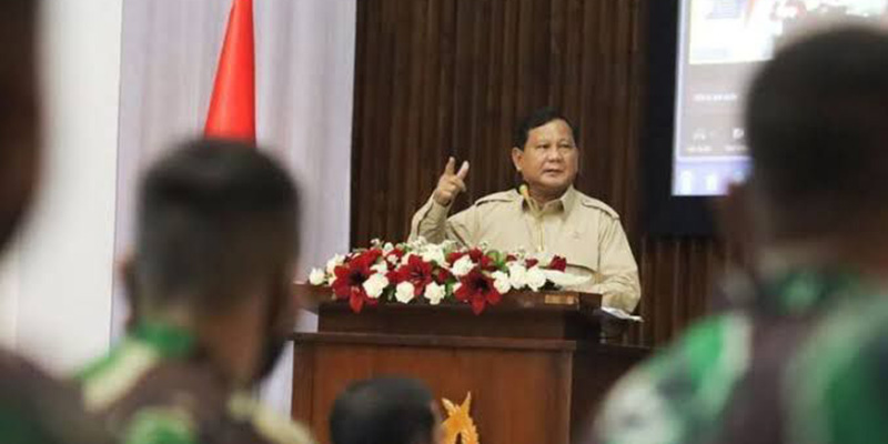 Kata Menhan Prabowo, UU TNI Belum Perlu Direvisi