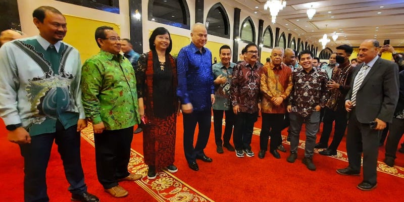 Delegasi wartawan Indonesia bersama Raja Perak Nazrin Muizzuddin Shah/Ist