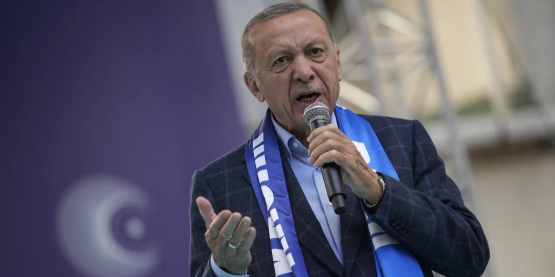 Hari Terakhir Kampanye Pemilu, Erdogan Tuding Oposisi Berkolusi dengan AS