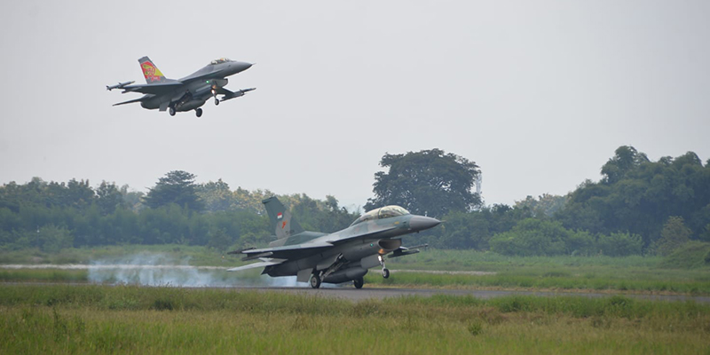 Satu Pesawat Tempur F -16 Disiagakan Selama KTT ASEAN di Labuan Bajo