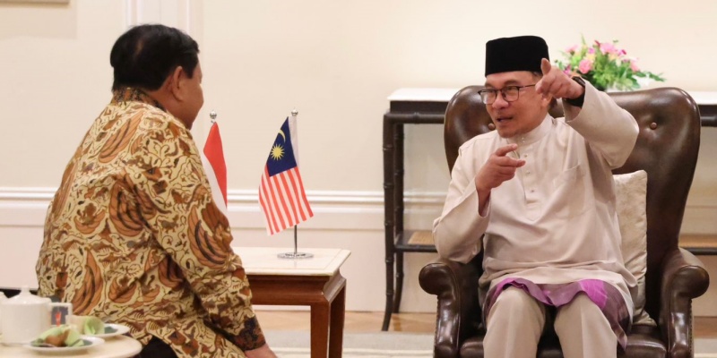 Prabowo Subianto Bertemu Anwar Ibrahim, Bahas Apa?