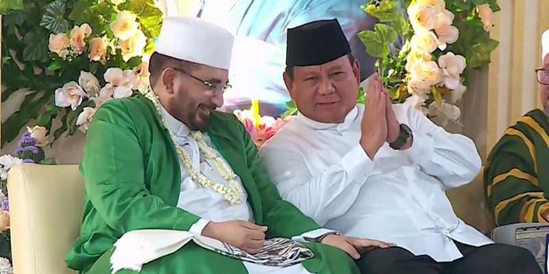 Habib Nabiel Pesan ke Prabowo, Kalau jadi Presiden jangan Lupa Majelis Rasulullah