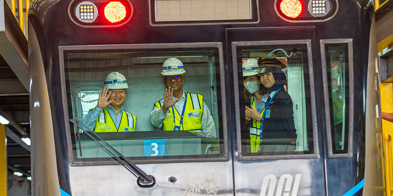 Ke Indonesia, Kaisar Jepang Naruhito Tinjau Pengerjaan Proyek MRT Jakarta