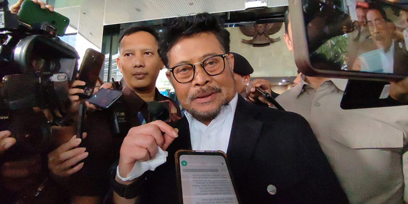 Syahrul Yasin Limpo Akui KPK Bekerja Sesuai Prosedur Soal Penyelidikan Dugaan Korupsi di Kementan