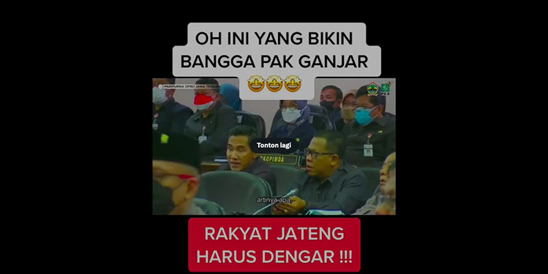 Kritik Fraksi PKB Atas Kinerja Ganjar Pranowo Viral Lagi