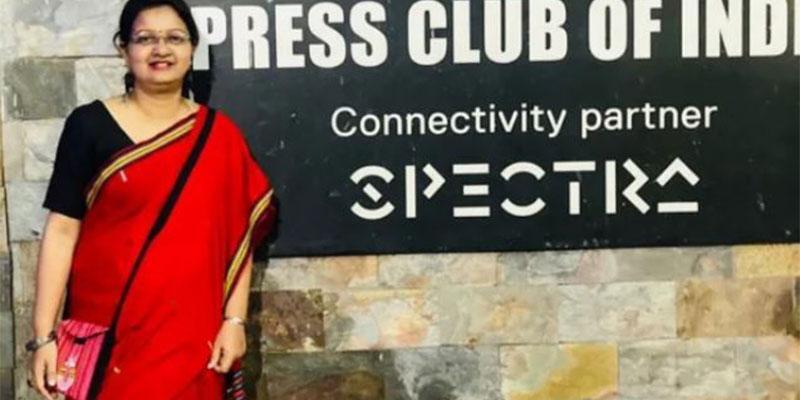 Sushmita Goswami Jadi Presiden Perempuan Pertama di Klub Pers Guwahati