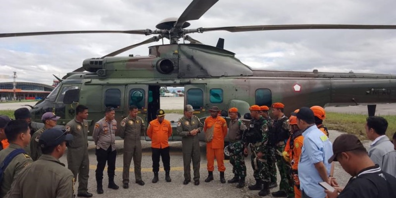 Belum Temukan Korban, Cuaca Ekstrem dan Medan Terjal jadi Kendala Evakuasi SAM Air