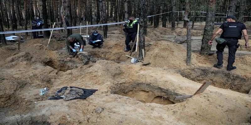 Kuburan Massal Berisi 171 Jenazah Korban Pasukan Kyiv Ditemukan di Donetsk