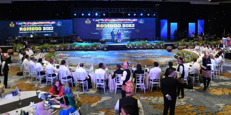 Lewat Gala Dinner MNEK 2023 di Makassar, KSAL Kenalkan Budaya Indonesia ke Delegasai Negara Tamu