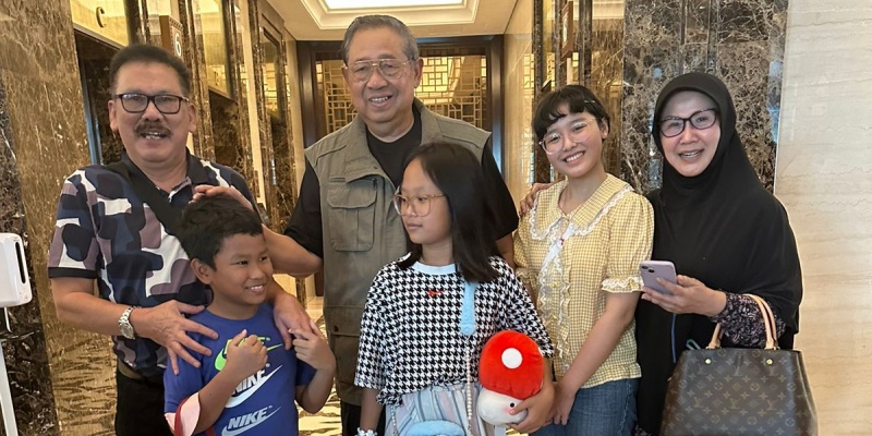 Bertemu Secara Kebetulan dengan Presiden SBY di Tempat Sarapan