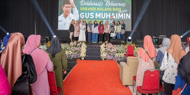 Srikandi Malang Raya Deklarasi Muhaimin for President