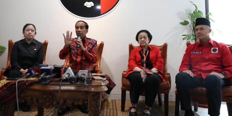 Usai Rakernas PDIP, Jokowi Nasihati Ganjar