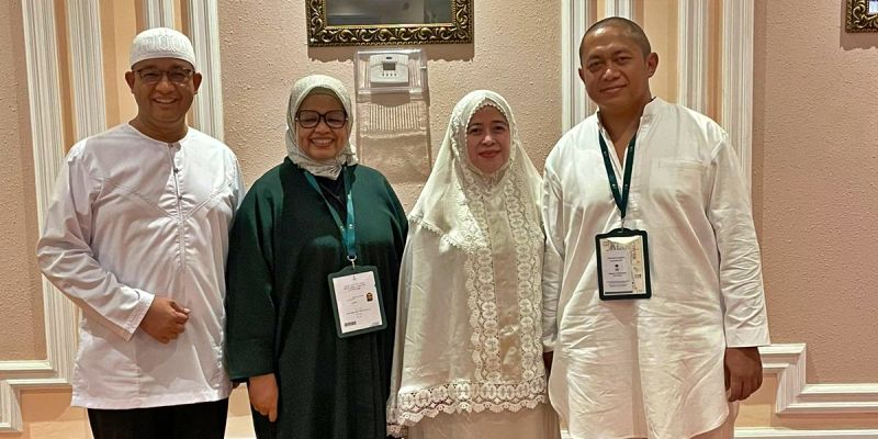 Jaga Silaturahmi, Puan Maharani Bertemu Anies Baswedan di Sela Rangkaian Ibadah Haji