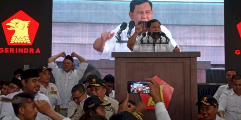 Bertemu Ribuan Kader di Kota Bogor, Prabowo Perintahkan Kader Menangkan Pilpres