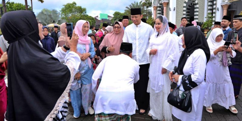 Iduladha di Pacitan, AHY: Semangat Kurban Menambah Solidaritas Ukhuwah Islamiyah