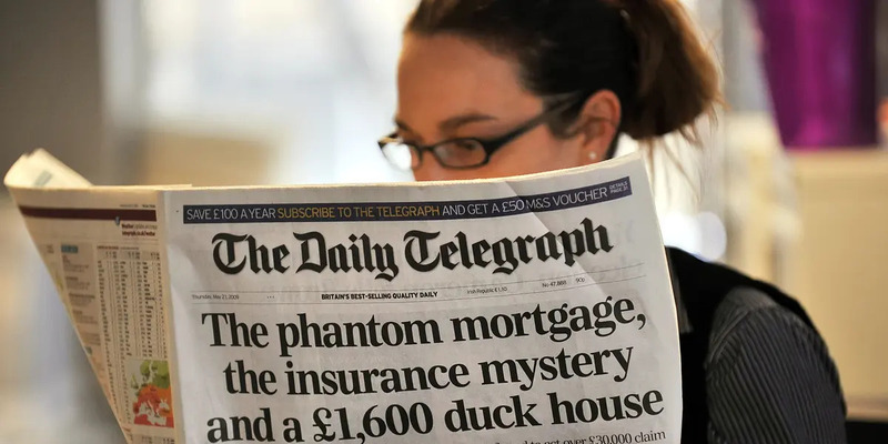 Terlilit Utang, Surat Kabar Telegraph Inggris akan Dijual Seharga Rp 9,5 Triliun