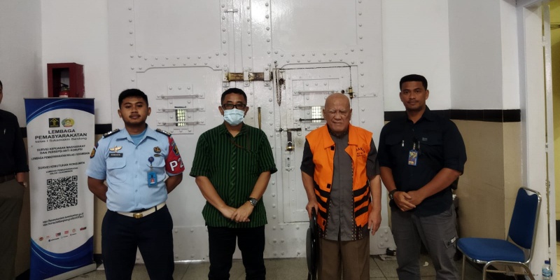 Bekas Walikota Banjar Herman Sutrisno Dijebloskan ke Lapas Sukamiskin