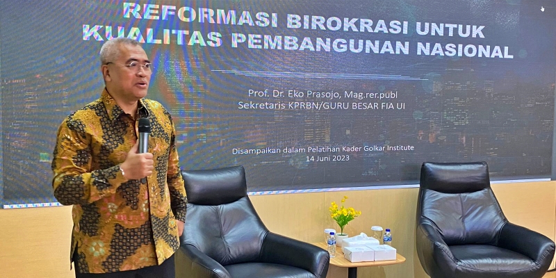 Eko Prasojo: Masih Banyak Masalah dalam Birokrasi Indonesia Hari Ini