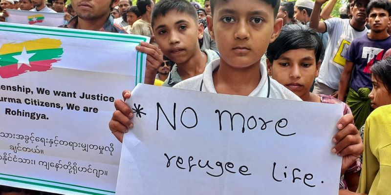Puluhan Ribu Pengungsi Rohingya di Bangladesh Minta Segera Dipulangkan ke Myanmar