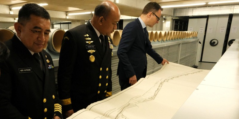 TNI AL Lakukan Riset di Pusat Arsip Belanda Selama Sepekan