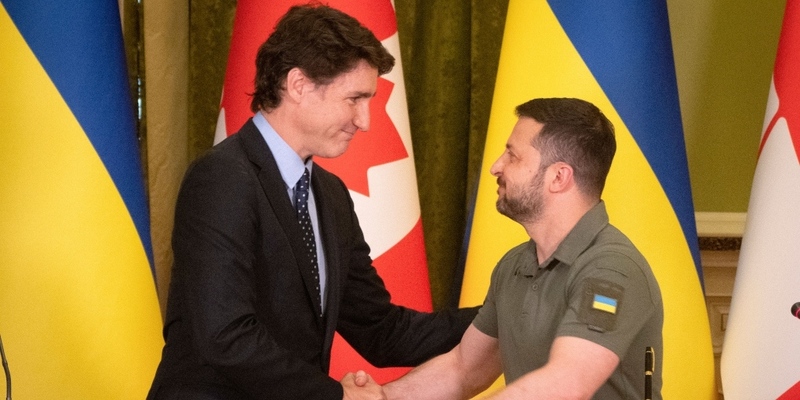 Bersama PM Kanada, Zelensky Deklarasikan Serangan Balasan Pasukan Ukraina