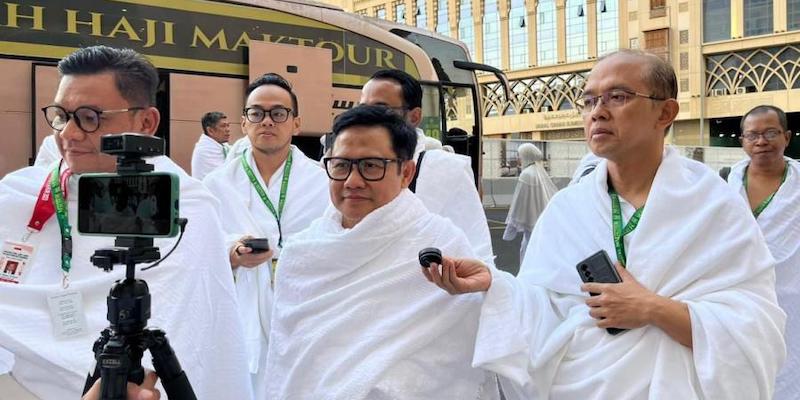 Damai Indonesia Jadi Doa Cak Imin saat Wukuf Arafah