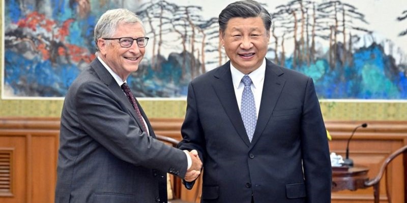 Dikunjungi Bill Gates,  Xi Jinping: Anda Teman Amerika Pertama yang Saya Temui di Beijing