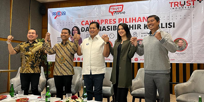 Trust Indonesia: Sosok Cawapres Penentu Koalisi, KIB dan KKIR Bakal Bergabung