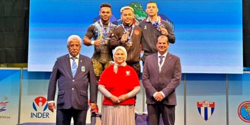 Dubes Nana Bangga Atlet Indonesia Bersinar di Turnamen Angkat Besi di Kuba