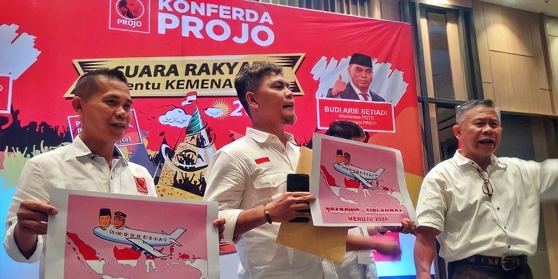 Projo Sulut Mufakat Usulkan Prabowo-Airlangga pada Pemilu 2024