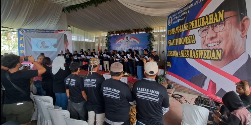 Petani Jateng Deklarasi Dukung Anies Baswedan Capres 2024