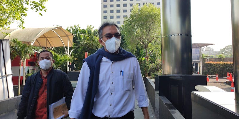 Kasus IUP ESDM, Alasan Ridwan Djamaluddin Datang ke KPK Lagi