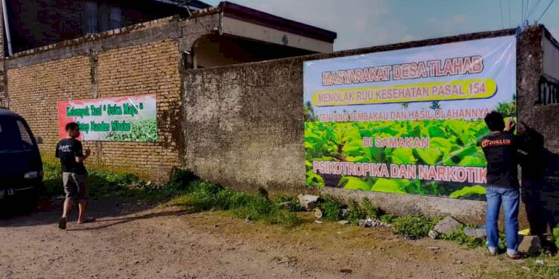 Picu Keresahan, Warga Sepakat Tolak Kunjungan Kelompok Antitembakau ke Desa Tlahab