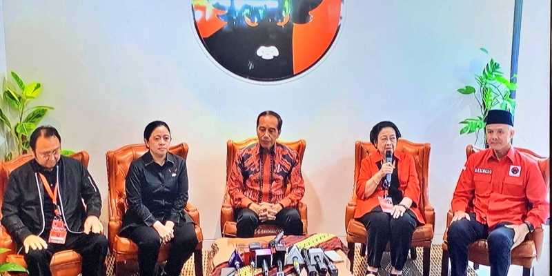 Megawati Bangga Presiden Jokowi Hadir di Rakernas III PDIP