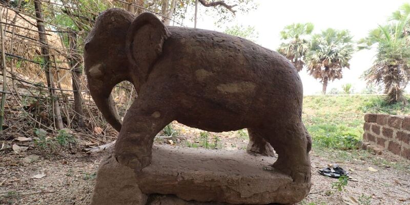 Terkubur Selama 2.300 Tahun, Patung Gajah Buddha Akhirnya Ditemukan di Odisha India