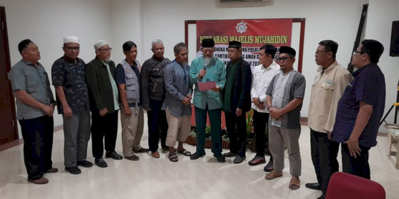 Dukung Polri, Majelis Mujahidin Jateng Deklarasi Pemilu Damai