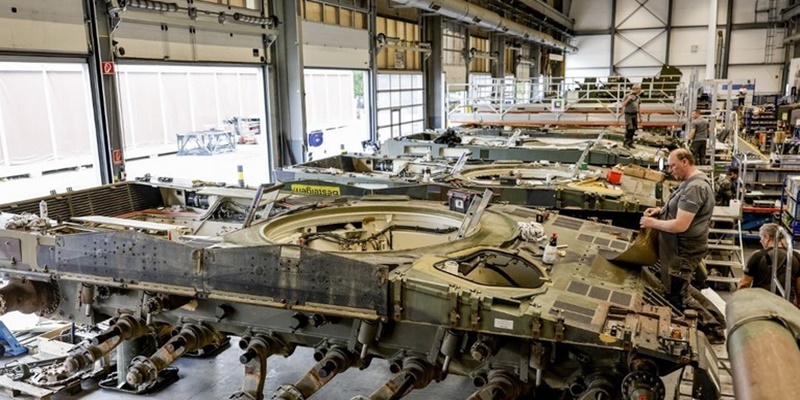 Rusia Siap Hancurkan Pabrik Tank Jerman yang akan Dibangun di Ukraina