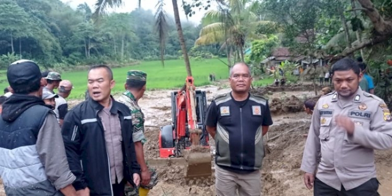 Satu Korban Longsor di Kecamatan Peundeuy Garut Belum Ditemukan