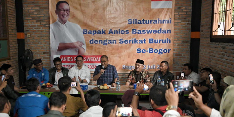 Harapan Buruh Se-Bogor, Anies Lanjut dari DKI ke Istana