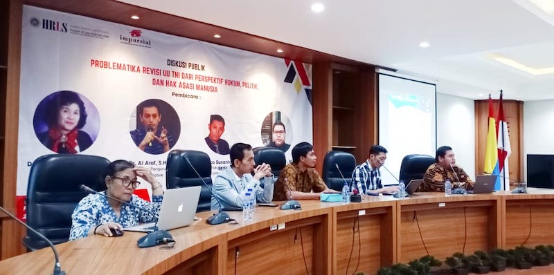 Berkaitan Isu HAM, Akademisi: Revisi UU TNI Harus Dikawal