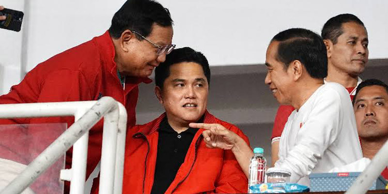 Sama-sama Orang Dekat Jokowi, Prabowo-Erick Dinilai Pasangan Ideal