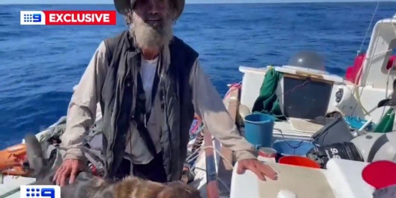 Hilang Dua Bulan di Samudra Pasifik, Pelaut dan Anjingnya Ditemukan