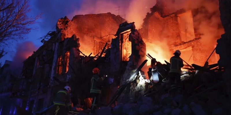 Bombardir Pelabuhan Ukraina, Rusia Hancurkan 60 Ribu Ton Biji-bijian