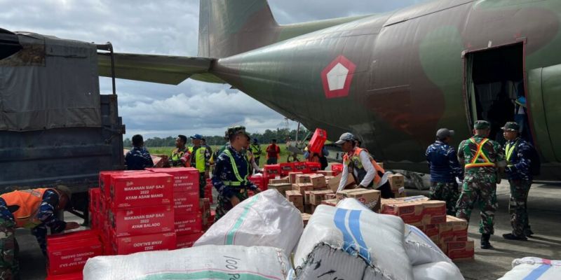 Faktor Cuaca Jadi Penghalang Pengiriman Bansos ke 3 Distrik di Papua Tengah