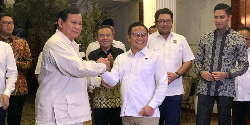 Prabowo Ogah Tanggapi Cak Imin Masuk 5 Besar Cawapres Ganjar