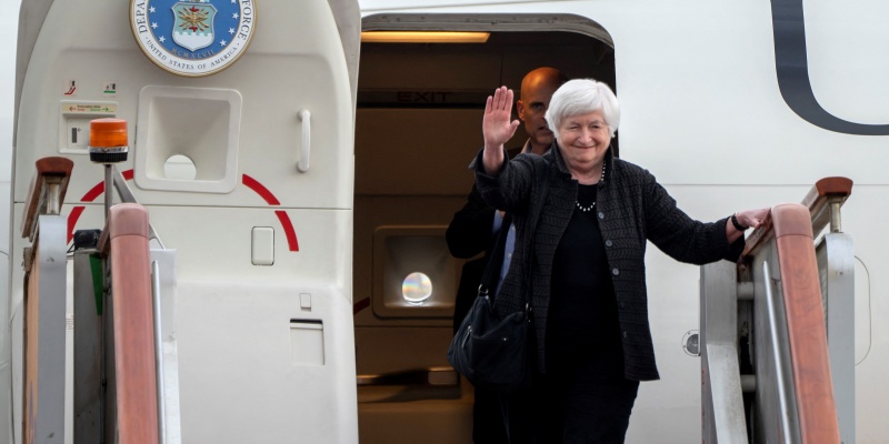 Menkeu AS Janet Yellen Kunjungi China Demi Redakan Ketegangan Ekonomi Dua Negara