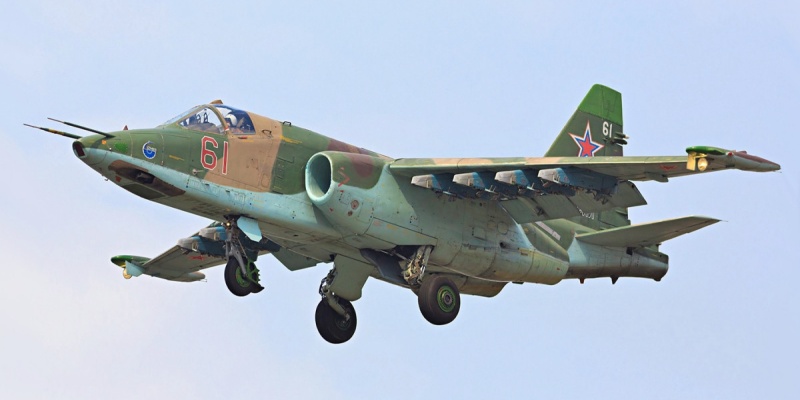 Jet Tempur Su-25 Rusia Jatuh ke Laut Azov