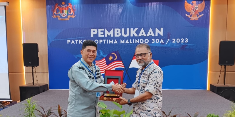 Bakamla RI Resmi Buka Patroli Terkoordinasi Optima Malindo-30A 2023 dengan Malaysia