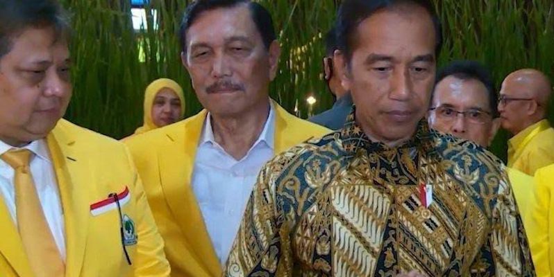 Berupaya Rebut Golkar, Luhut Takut Dihabisi Lawan Politiknya Saat Jokowi Lengser